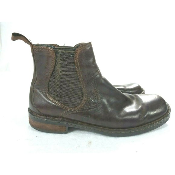 Born Ankle Boots Men\'s Size 9.5 M/W Slip On Leathe main image 4